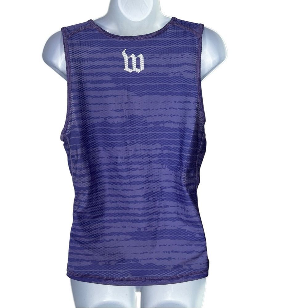 Wattie Ink Women’s XL Triathlon Purple Tri Tank - Picture 3 of 5